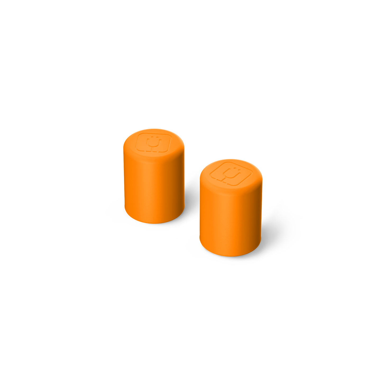 Magnetic straw cover clementine - US 9261