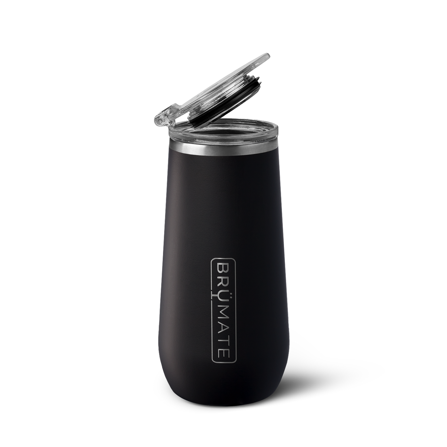 Brumate champagne flute matte black - US 1316