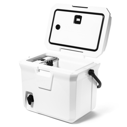Brutank 20 quart easy carry cooler ice white - US 4451