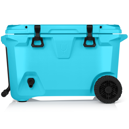 Brutank 55 quart rolling cooler electric blue - US 5683