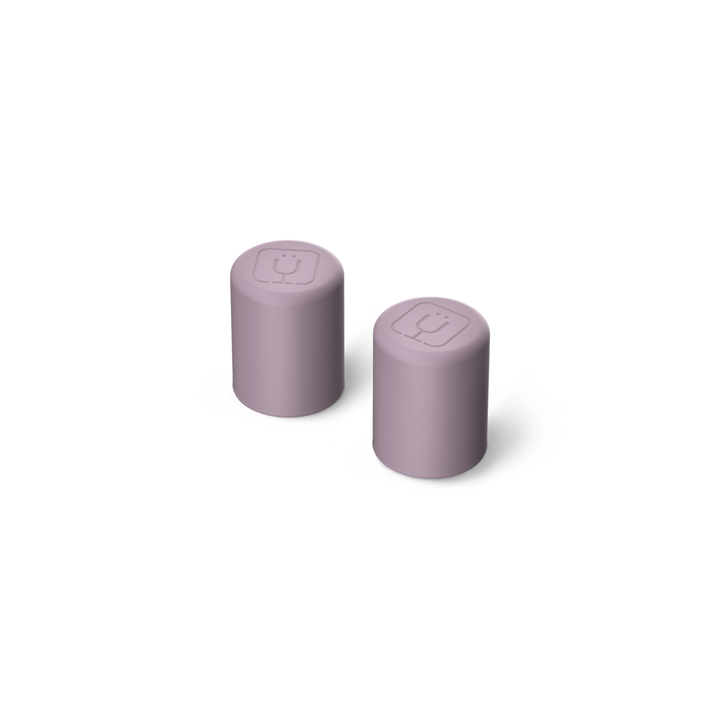 Magnetic straw cover lilac dusk - US 9002