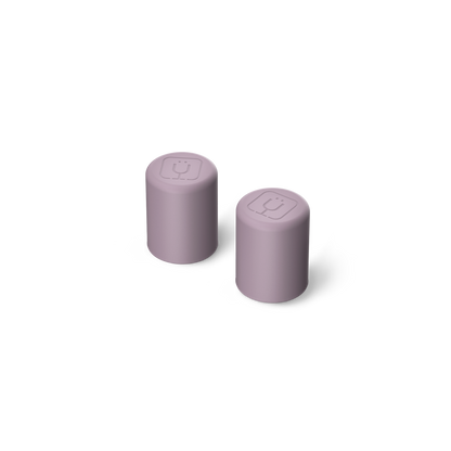 Magnetic straw cover lilac dusk - US 9002