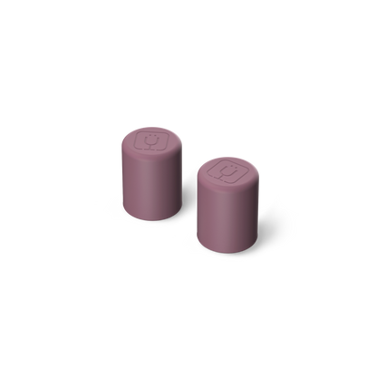 Magnetic straw cover rose taupe - US 0243