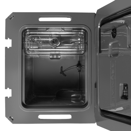 Brutank 35 quart rolling cooler charcoal - US 6733