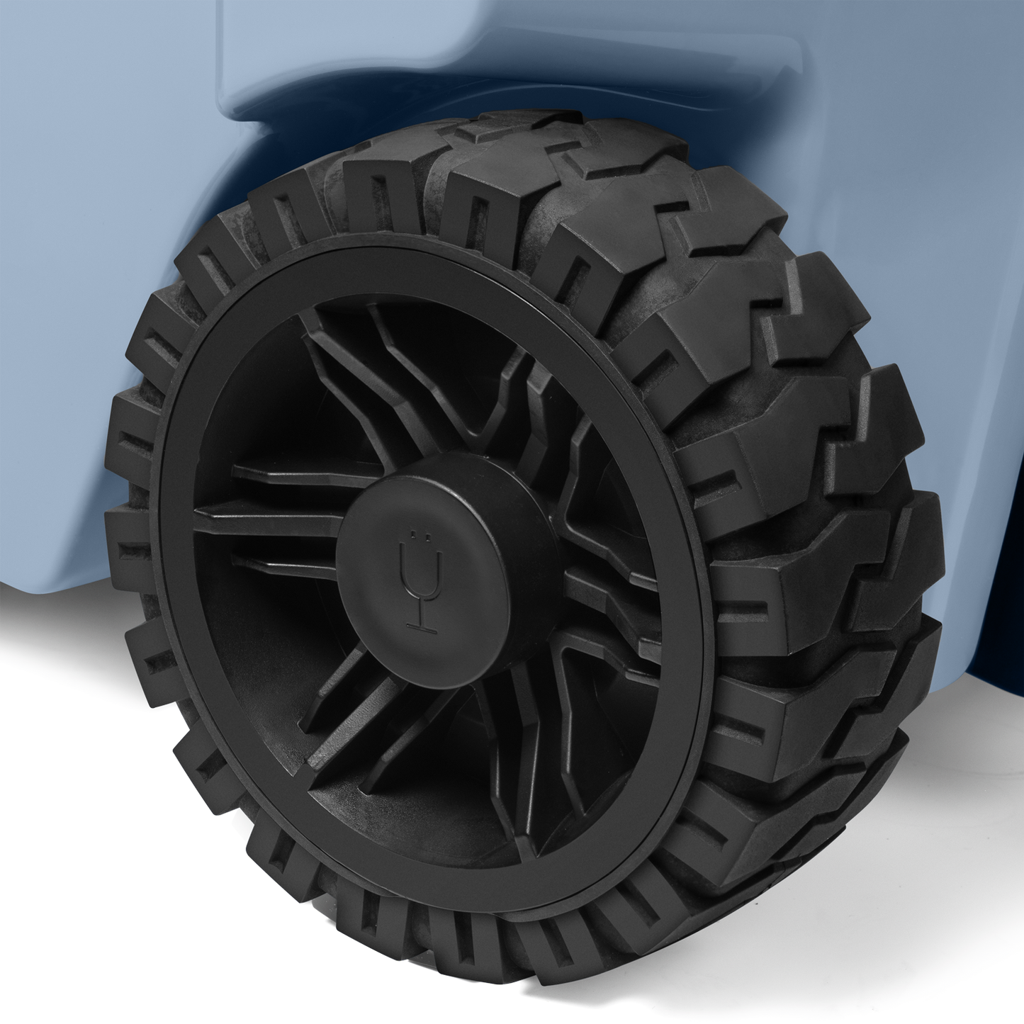 Brutank 35 quart rolling cooler denim - US 2256