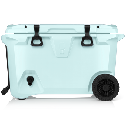 Brutank 55 quart rolling cooler blue agave - US 0507