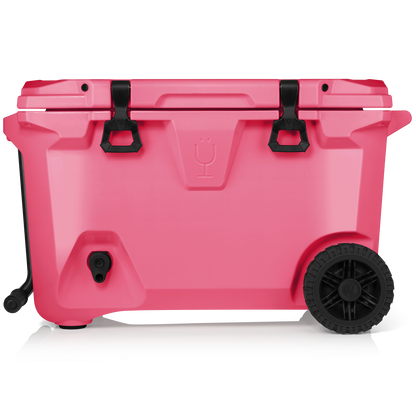 Brutank 55 quart rolling cooler neon pink - US 9072