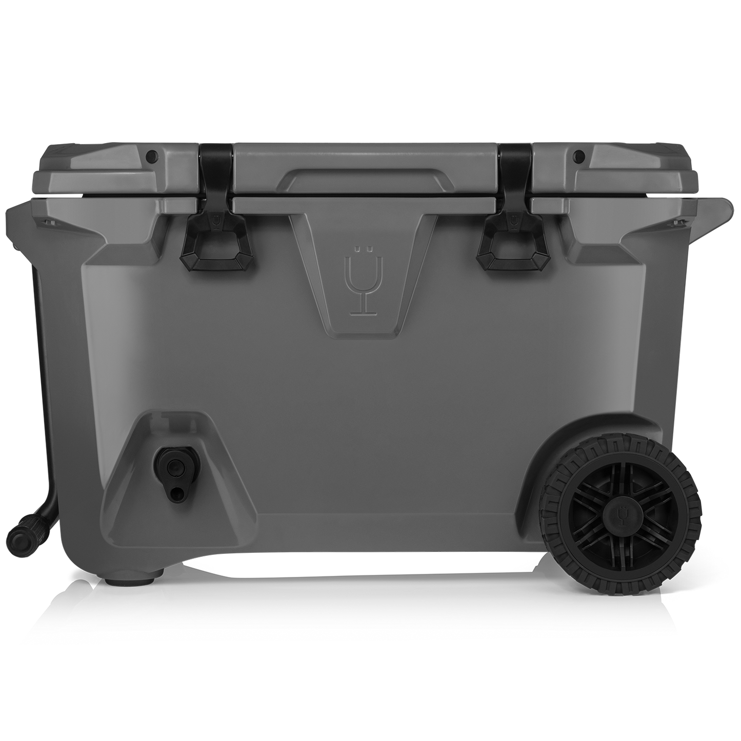 Brutank 55 quart rolling cooler charcoal - US 5004