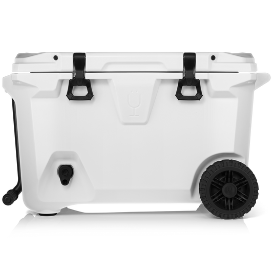Brutank 55 quart rolling cooler white - US 2865