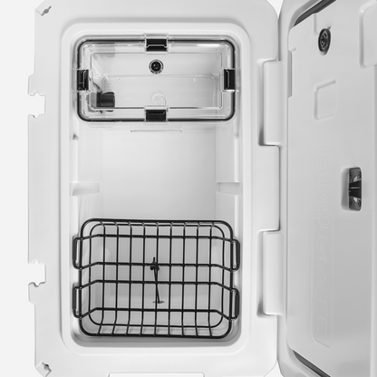 Brutank 55 quart rolling cooler white - US 2865