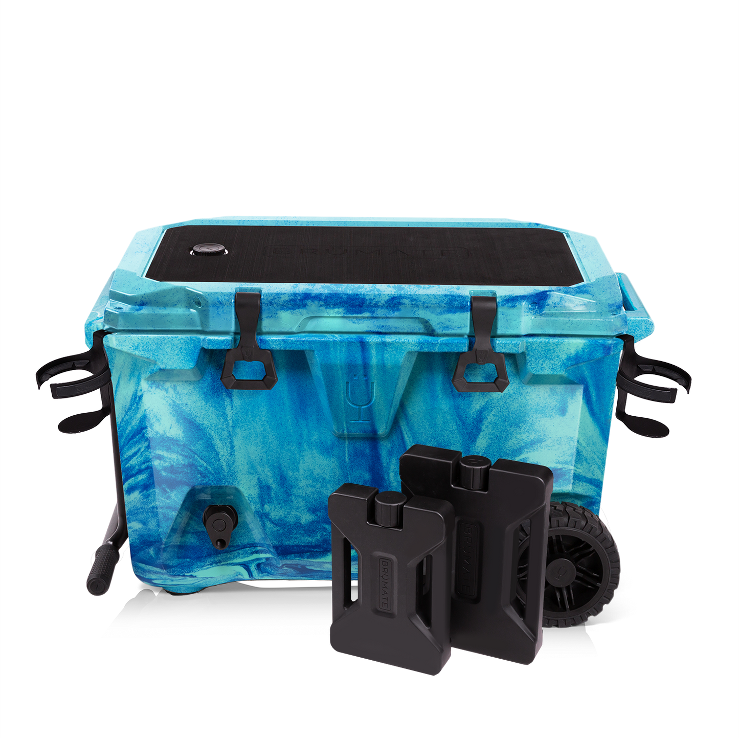 Brutank double drink holder bundle ocean swirl - US 8220