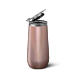 Brumate champagne flute glitter rose gold - US 7335